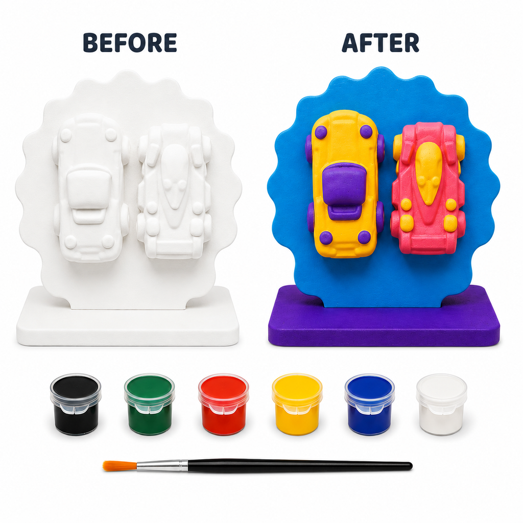 DIY Cars Painting Kit for Kids & Adults