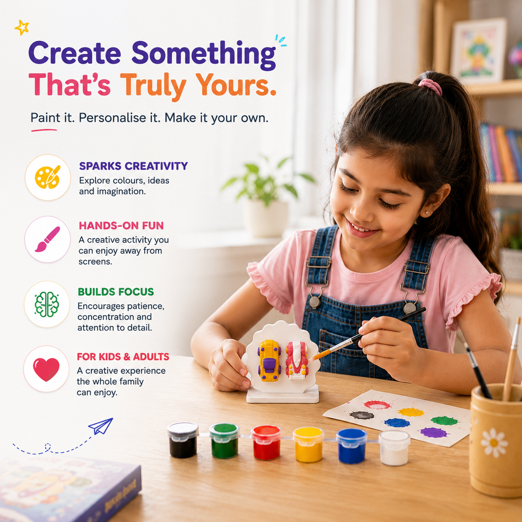 DIY Cars Painting Kit for Kids & Adults