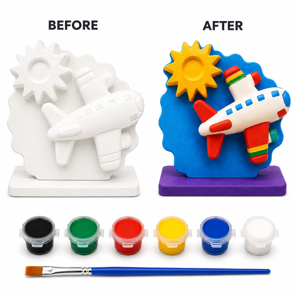 DIY Aeroplane Painting Kit for Kids & Adults