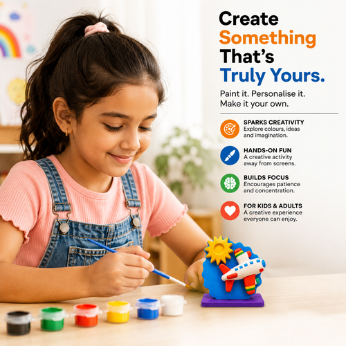 DIY Aeroplane Painting Kit for Kids & Adults