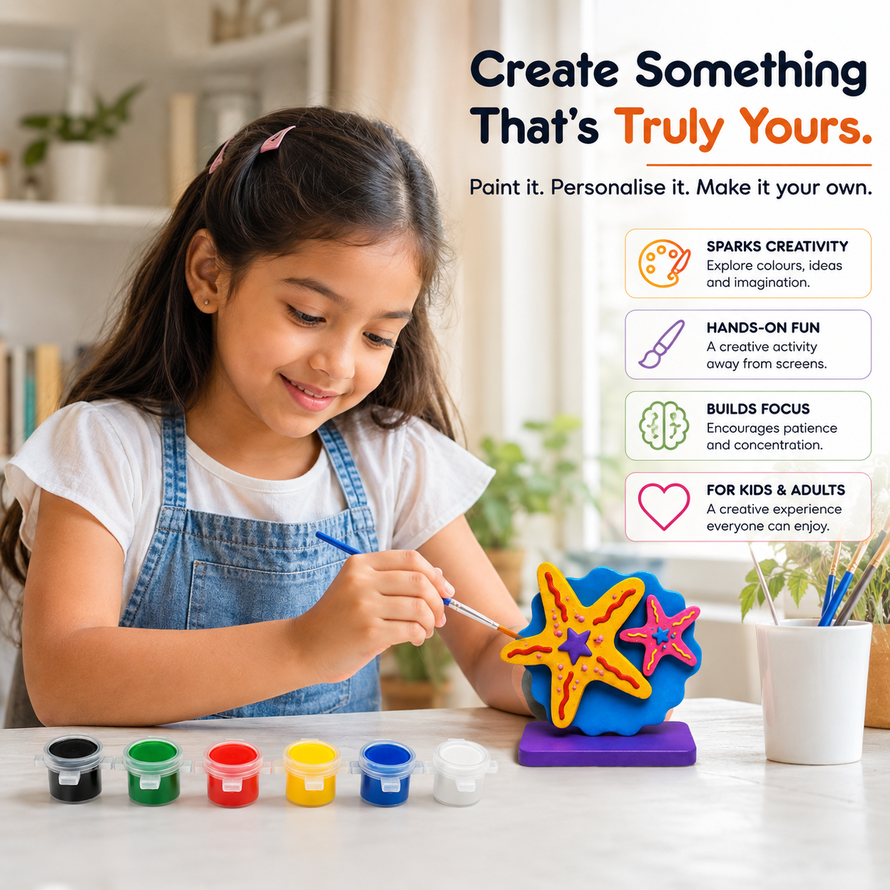 DIY Starfish Painting Kit for Kids & Adults