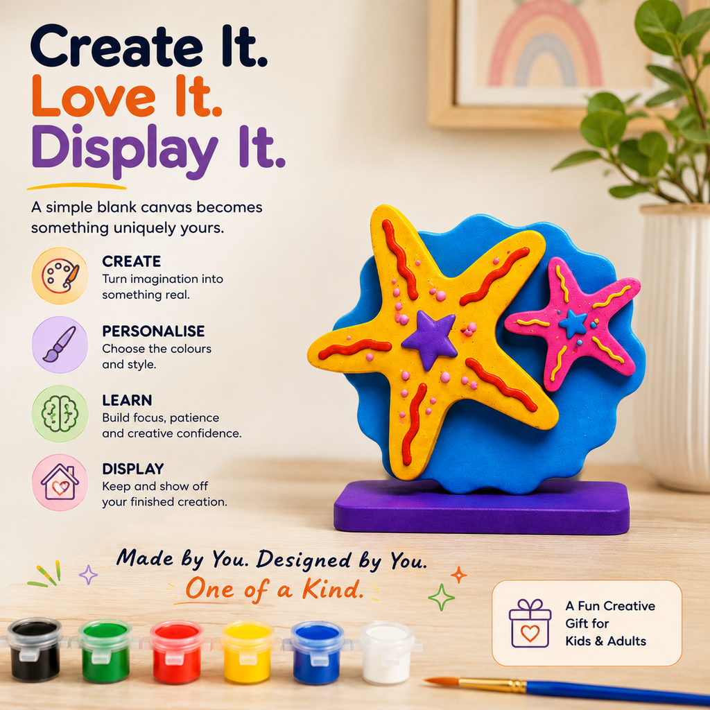 DIY Starfish Painting Kit for Kids & Adults