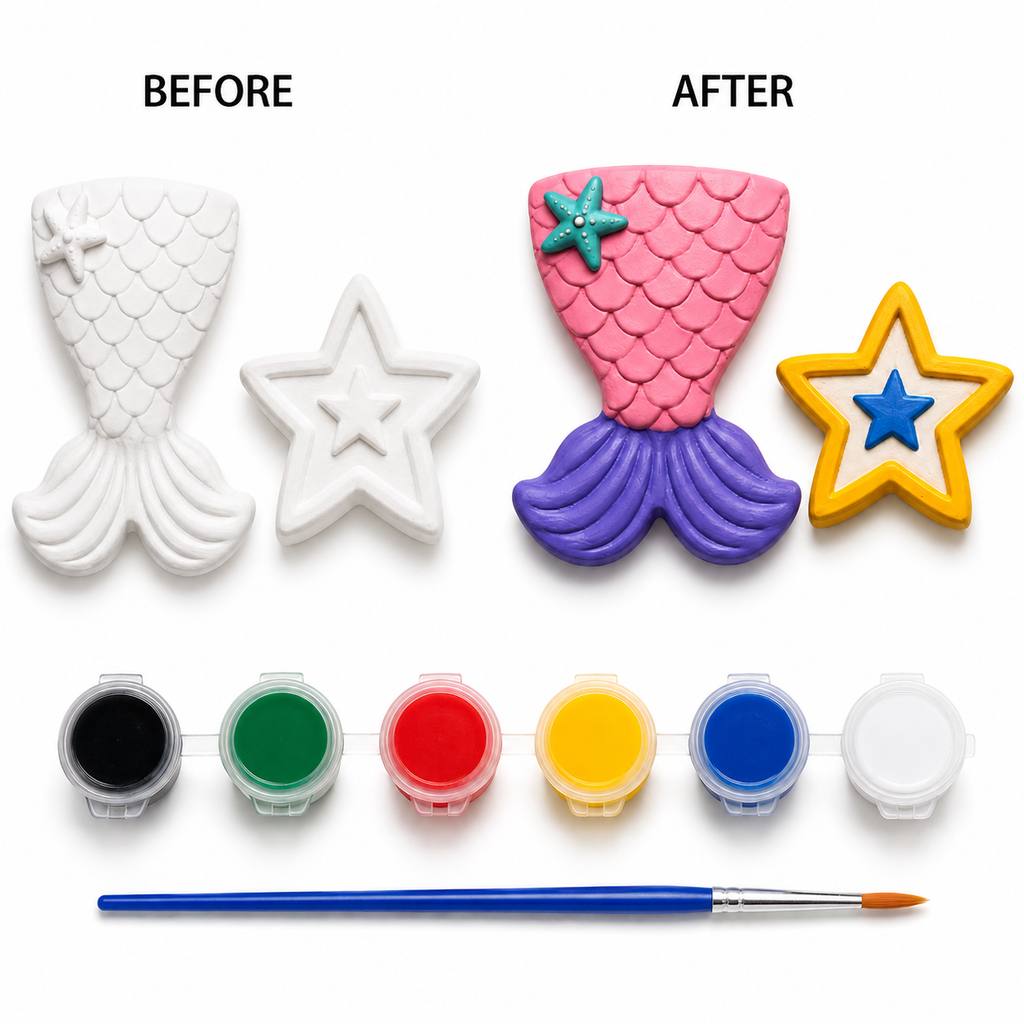 DIY Mermaid Painting Kit for Kids & Adults