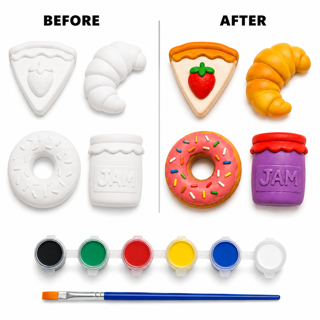 DIY Breakfast Painting Kit for Kids & Adults