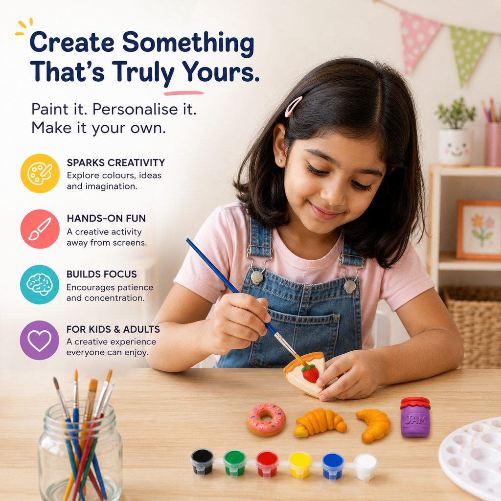 DIY Breakfast Painting Kit for Kids & Adults