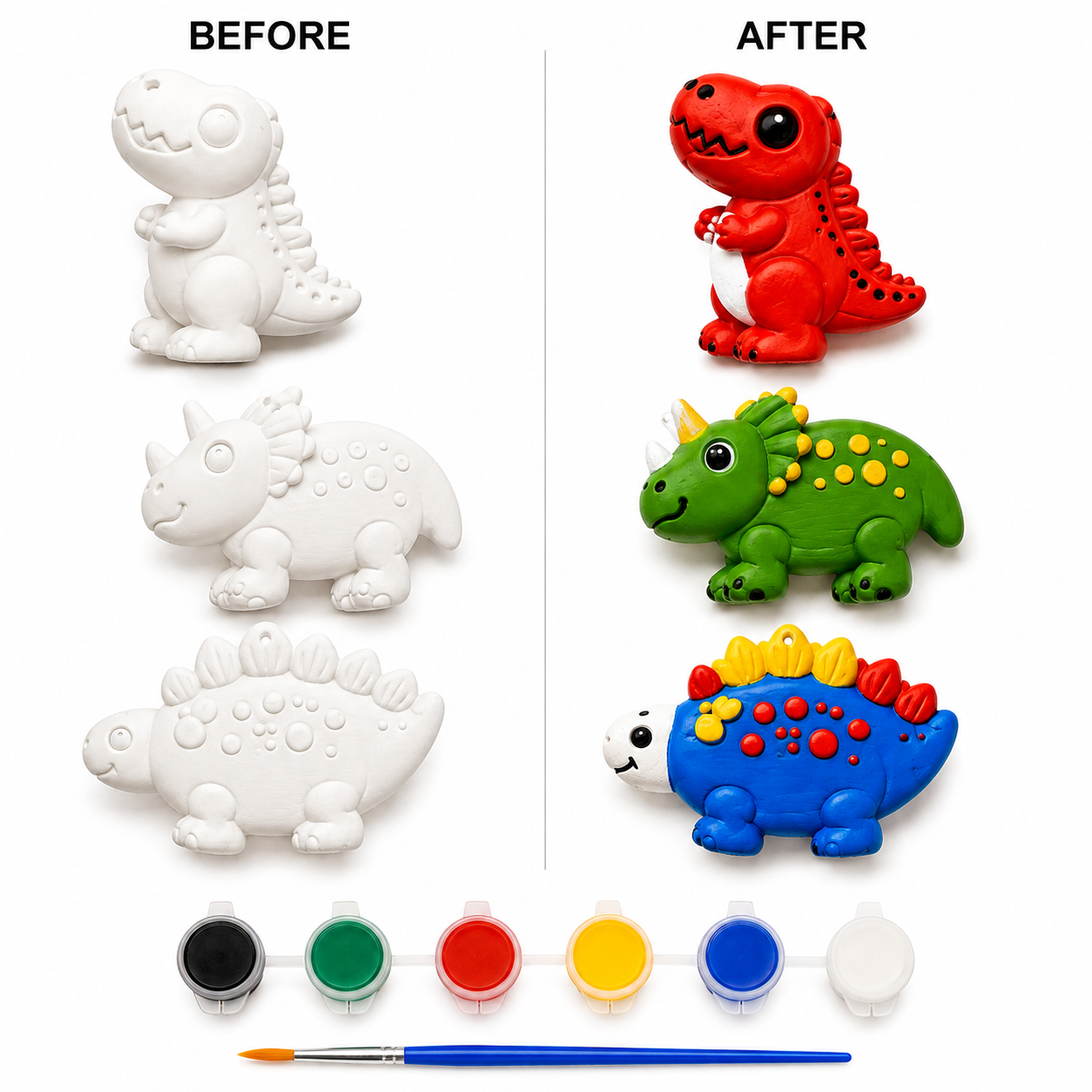 DIY Dinosaur Painting Kit for Kids & Adults