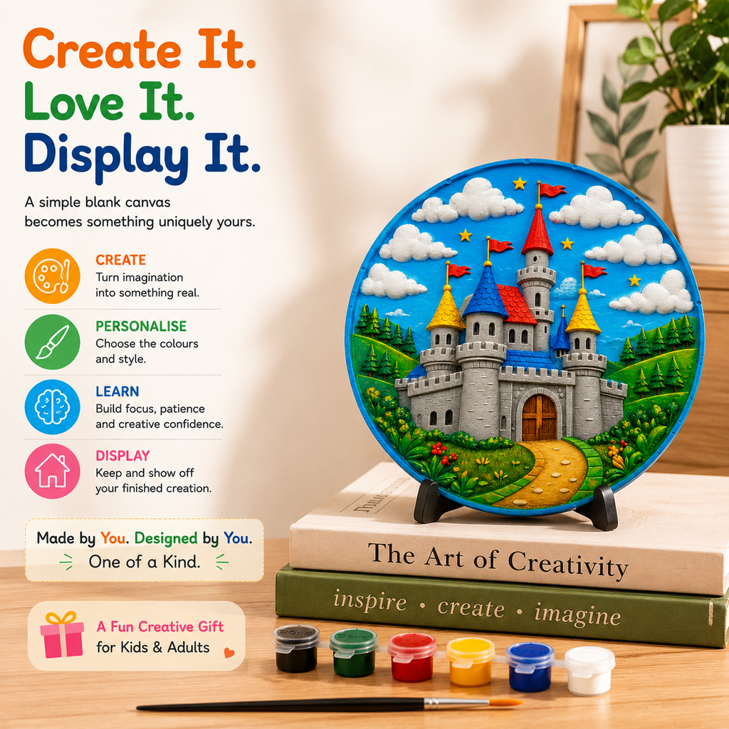 DIY Castle Painting Kit for Kids & Adults
