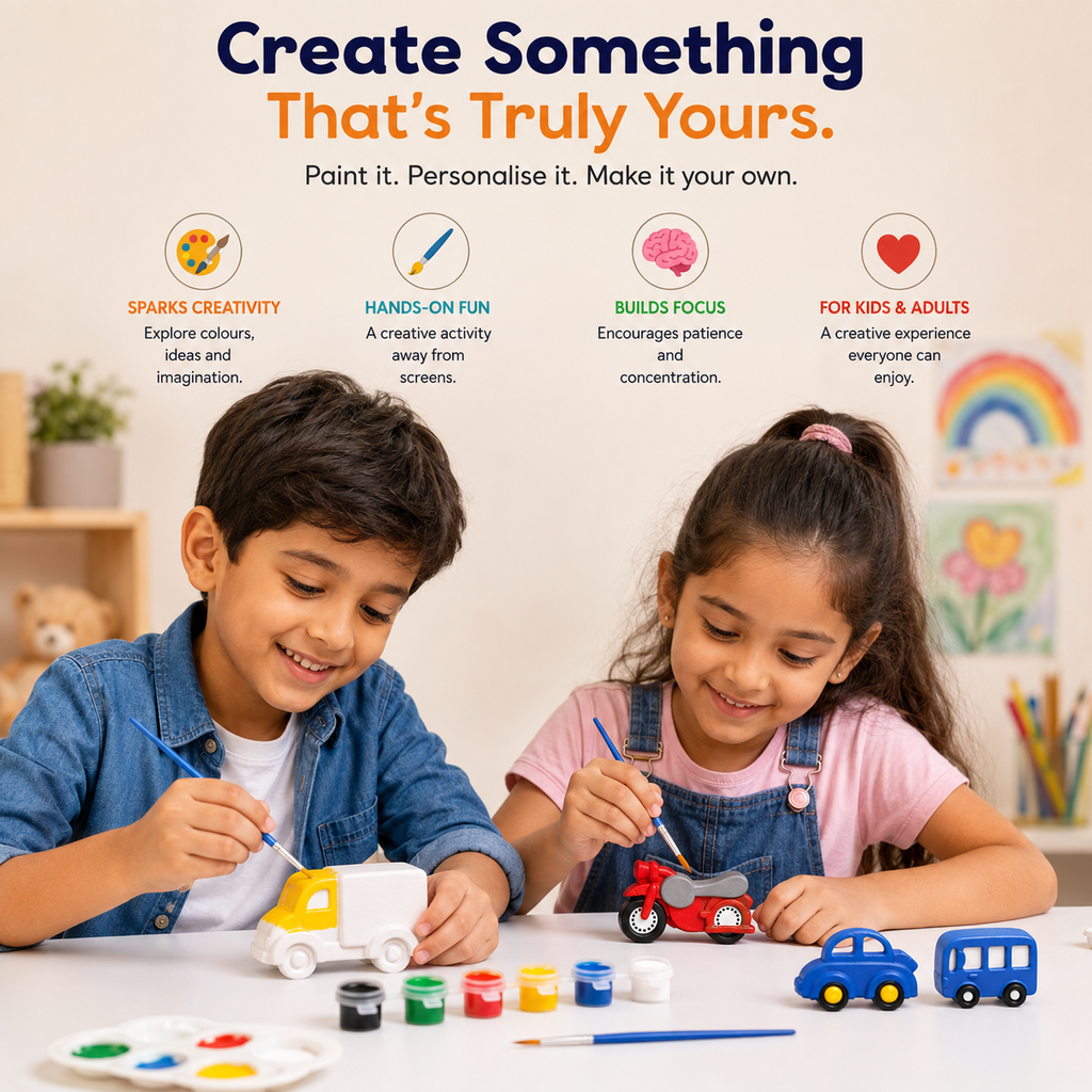 DIY Vehicles Vol.2  Painting Kit for Kids & Adults