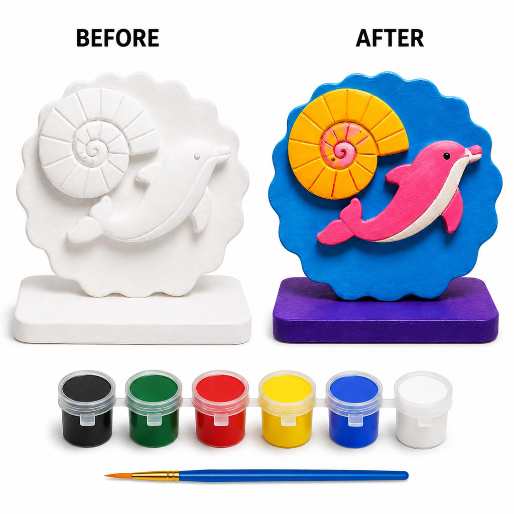DIY Dolphin Painting Kit for Kids & Adults