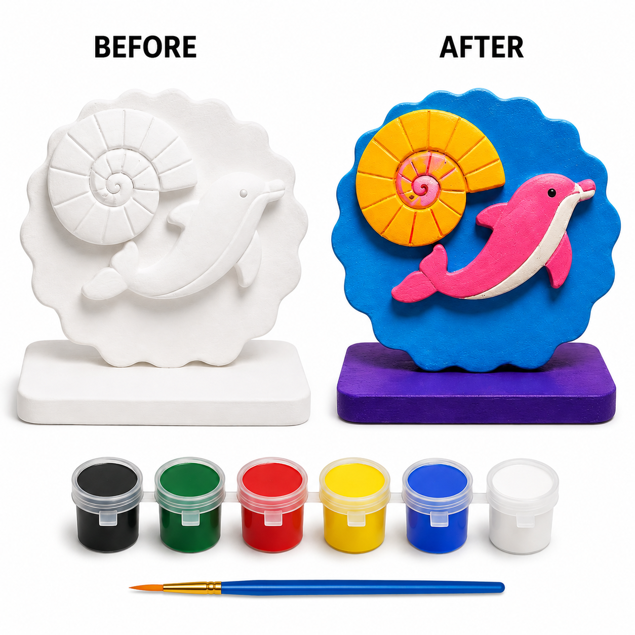 DIY Dolphin Painting Kit for Kids & Adults